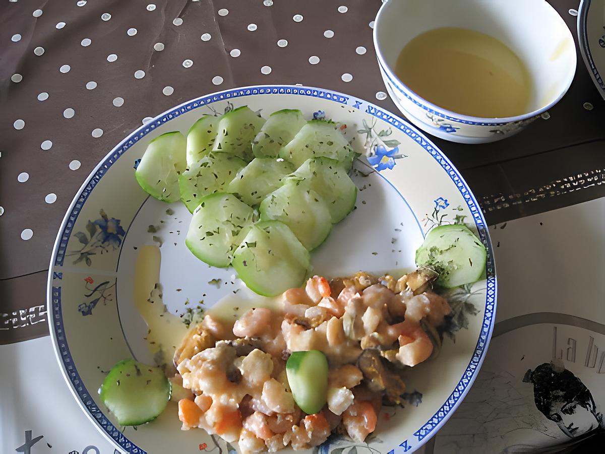 recette avec un reste de moules