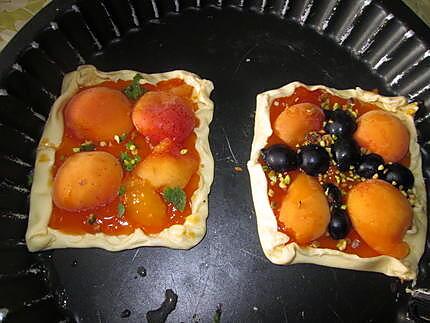 recette tartelettes abricots