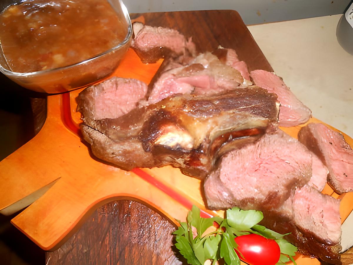 recette Cote de boeuf grillée a la parisienne