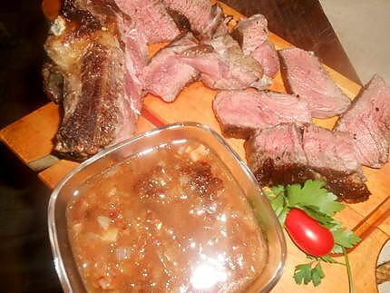 recette Cote de boeuf grillée a la parisienne