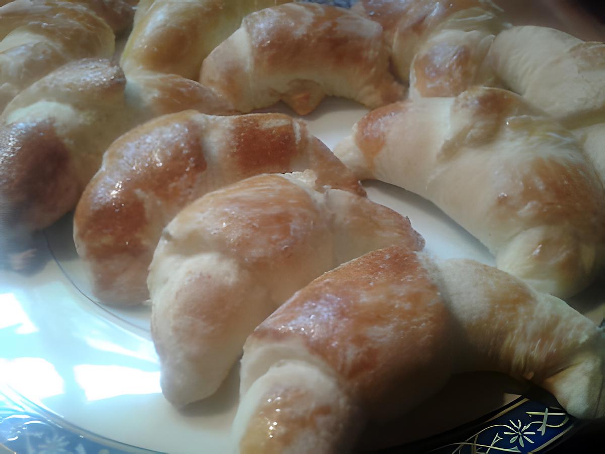 recette Croissants au beurre