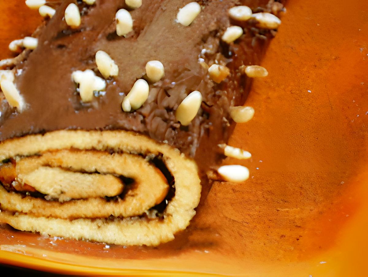 recette ROULE AU CHOCOLAT