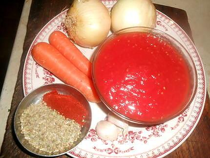 recette Jarret de porc a la sauce tomate