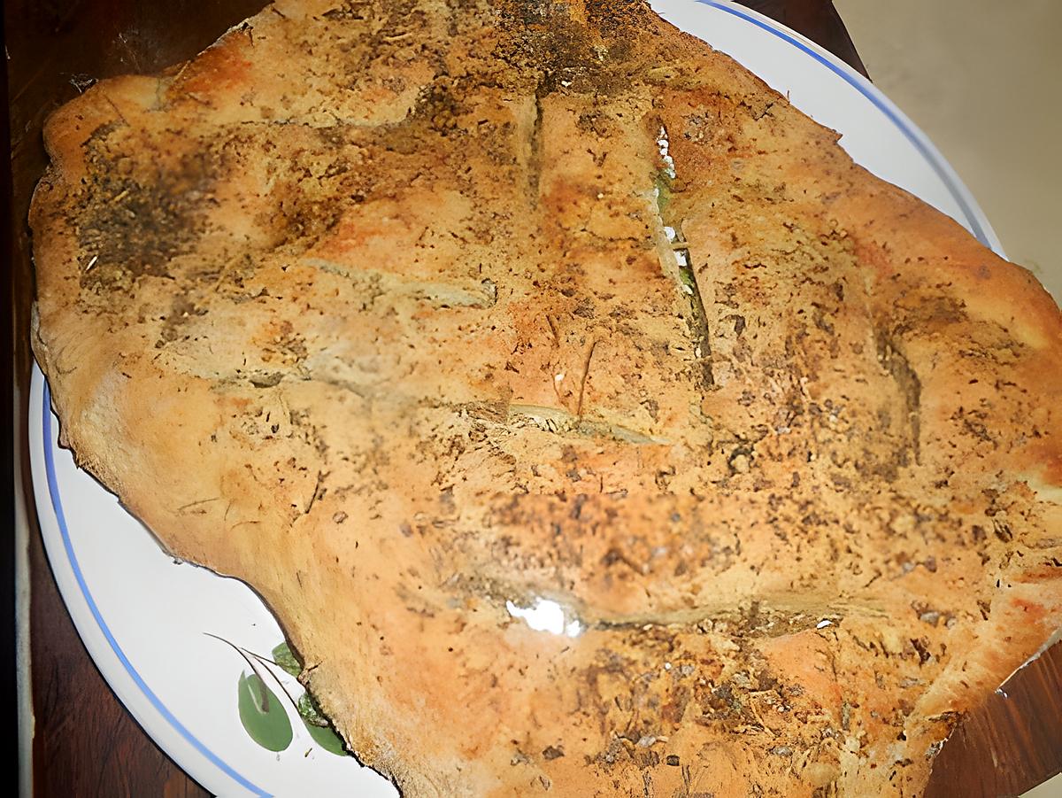 recette Fougasse aux herbes et parmesan