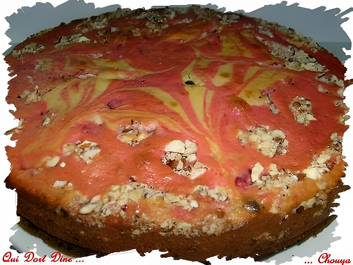 recette Ooo Mellow Cake Pomme /fraise et chocolat ! à tomber ! ooO