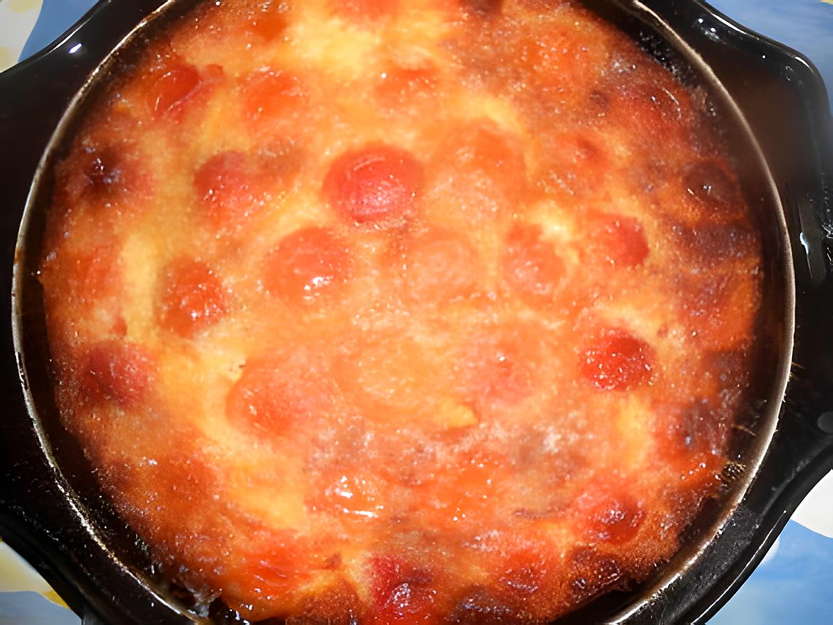 recette Clafoutis aux abricots