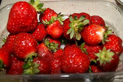 recette Glace aux fraises