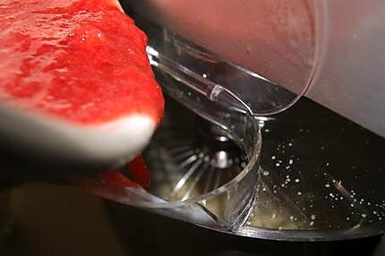 recette Glace aux fraises