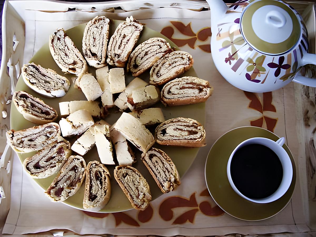 recette biscuits roulés à la confiture