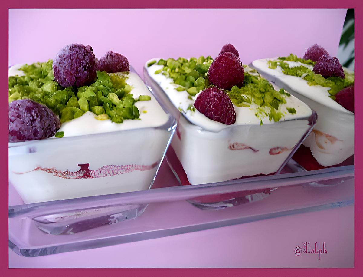 recette Tiramisu aux framboises