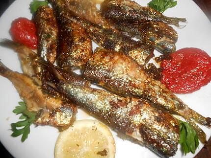 recette Filets de sardines farcis et grillés