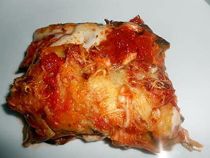 recette GRATIN D'AUBERGINES (PARMIGIANA)