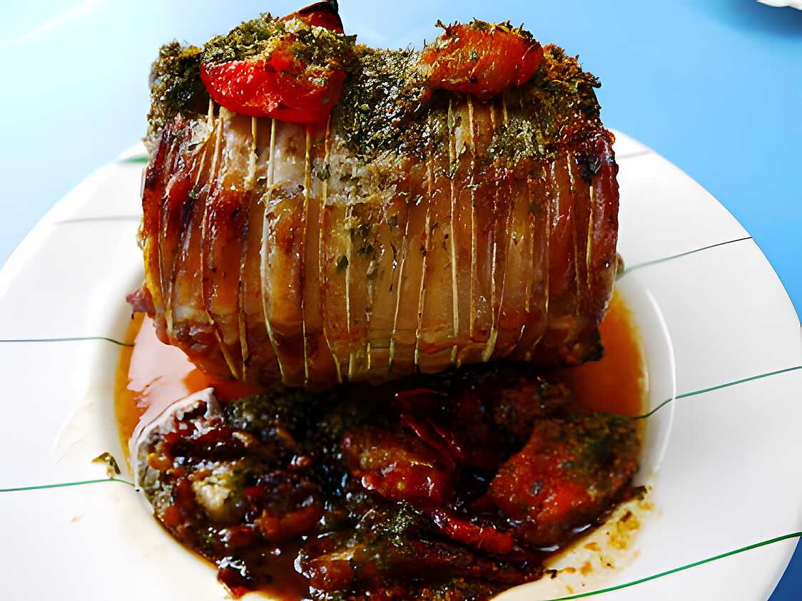 Recette de Roti d'agneau en cocotte au four