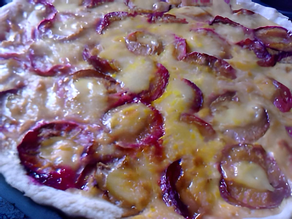 recette tarte aux prunes 2 choix ?