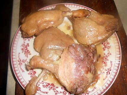 recette Confit de canard avec son tian