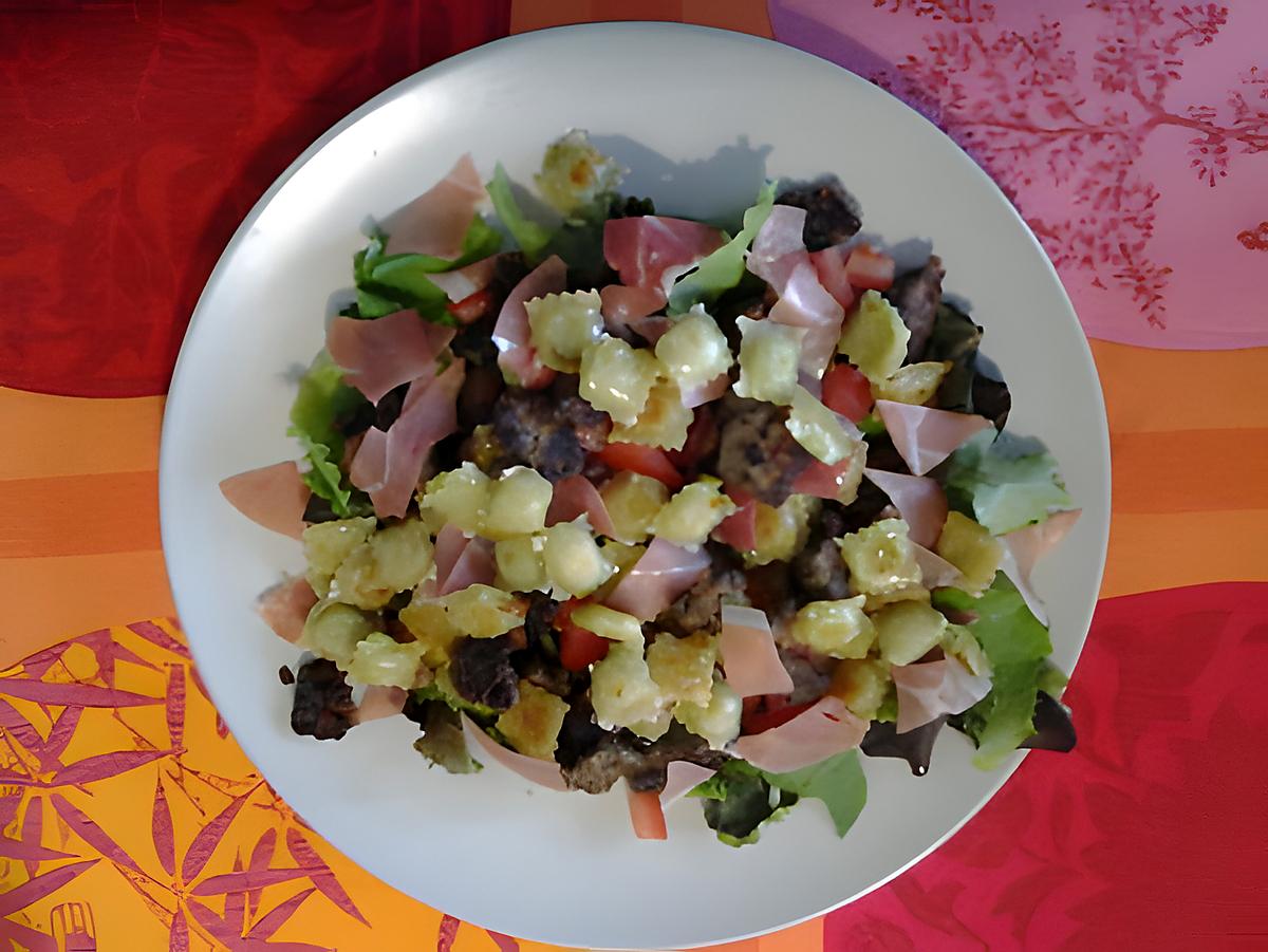 recette salade folies régionales ( recette d' un petit restaurant super sympa)