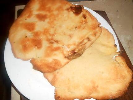 recette Naans au fromage