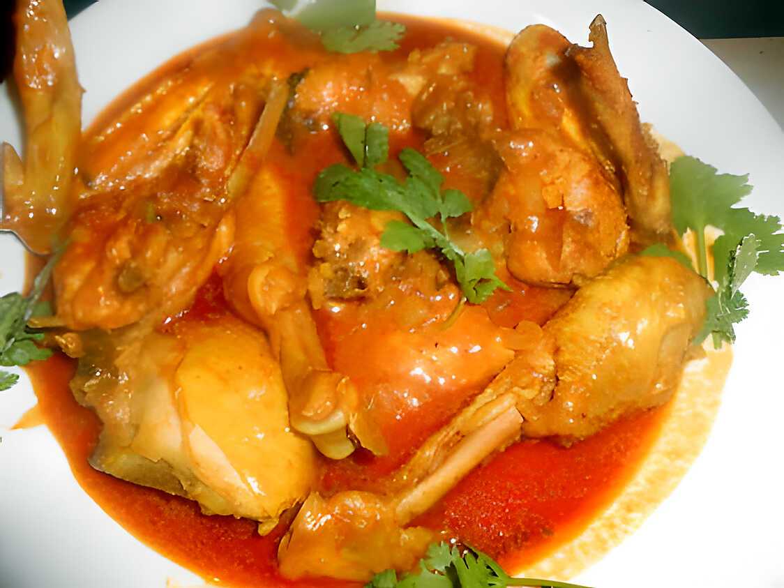 Poulet tikka massala