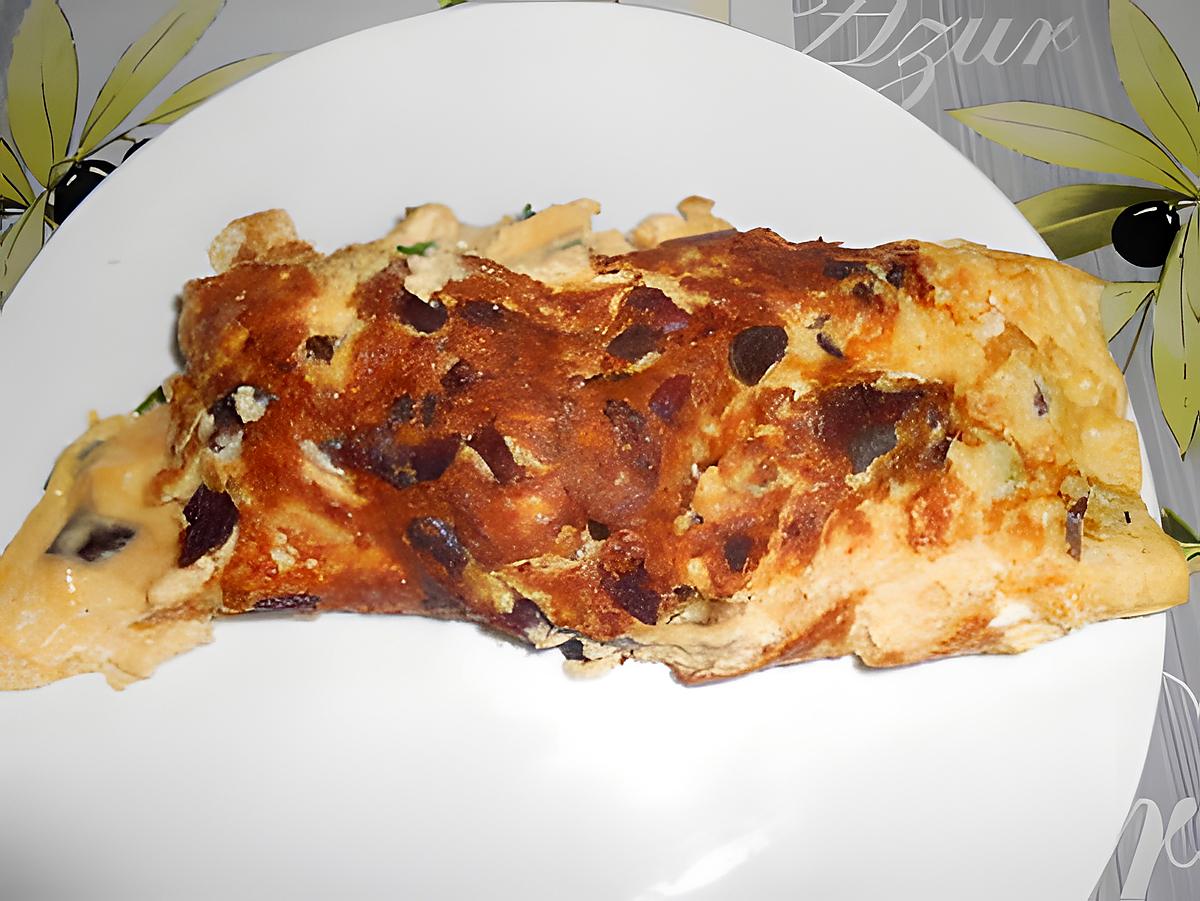 recette OMELETTE AUX GESIERS DE CANARD CONFITS