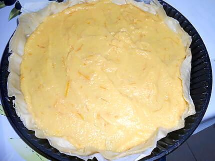 recette TARTE A L'ORANGE MERINGUEE