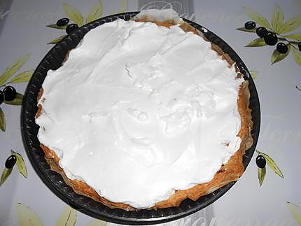 recette TARTE A L'ORANGE MERINGUEE