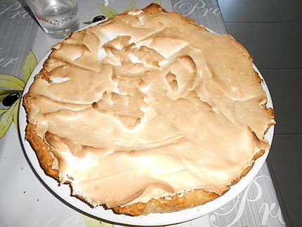 recette TARTE A L'ORANGE MERINGUEE