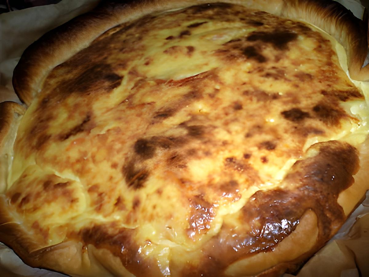 recette Quiche au saumon et boursin