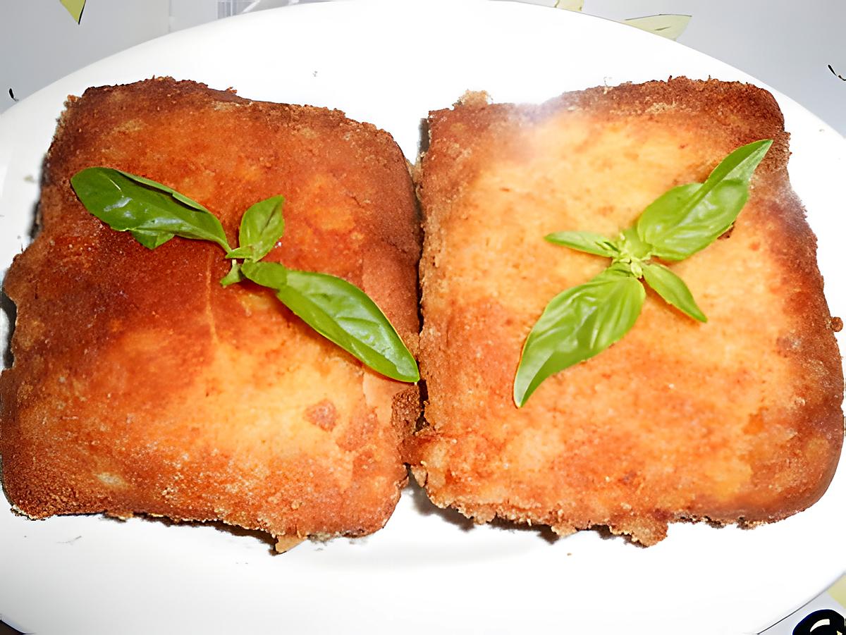 recette CROQUE A L'ITALMO