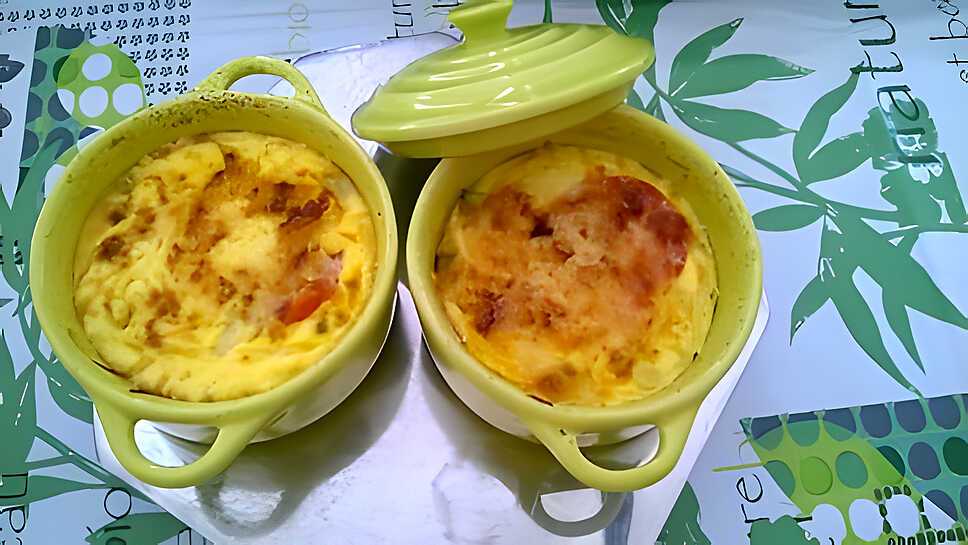 recette mini/flan de courgette
