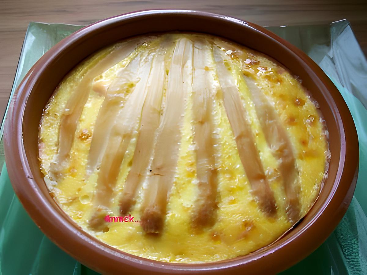 recette flan saumon-asperges