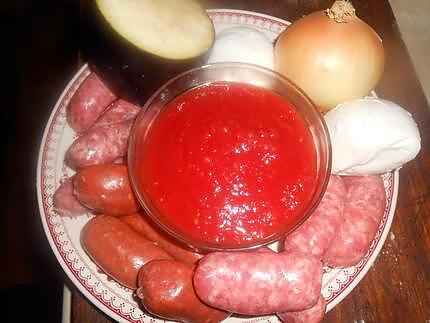 recette Pizza au trois saucisses