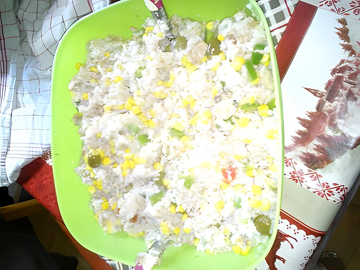 recette salade de riz basmati