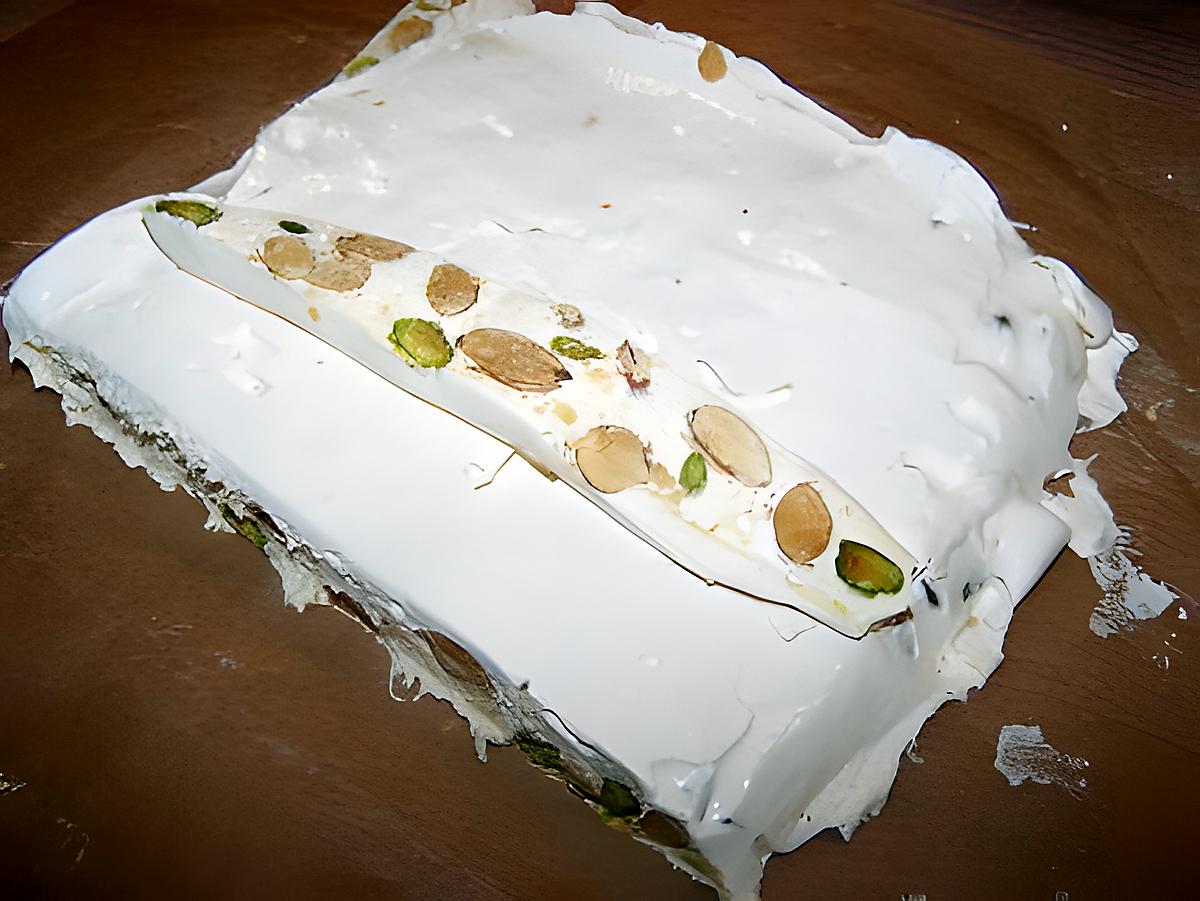 recette NOUGAT MAISON comme à la foire !!!!