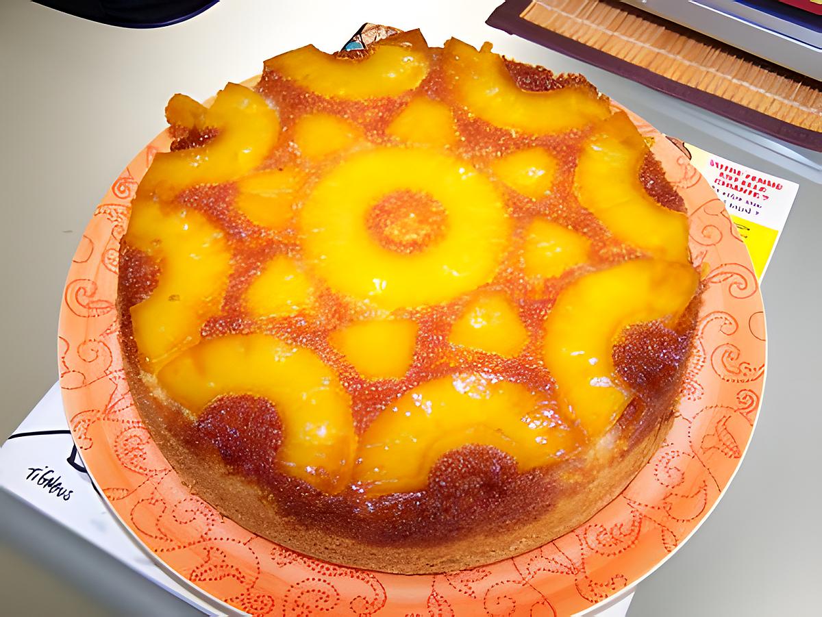 recette MON GATEAU A L'ANANAS