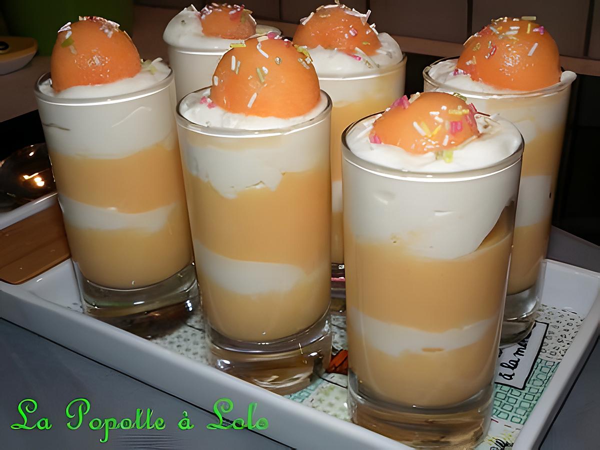 recette Verrine de Melon