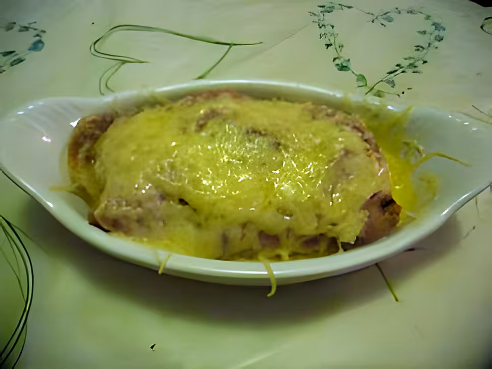 recette Roulé de jambon salsifis compotée de boursin