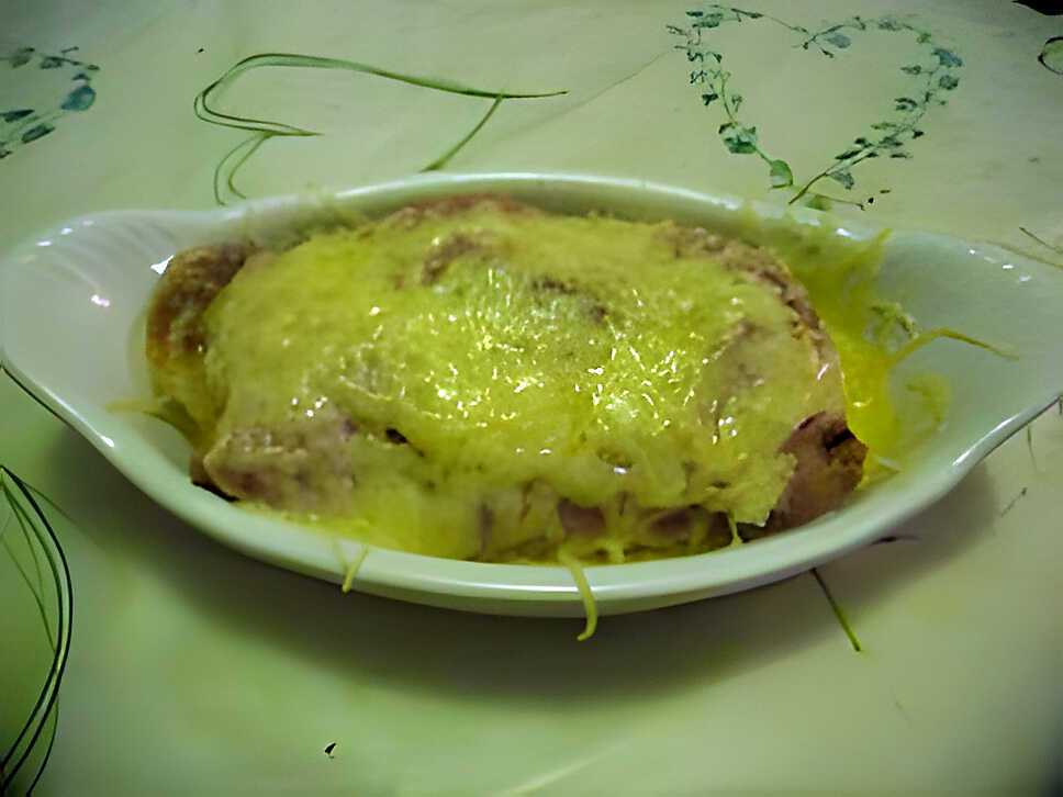 recette Roulé de jambon salsifis compotée de boursin