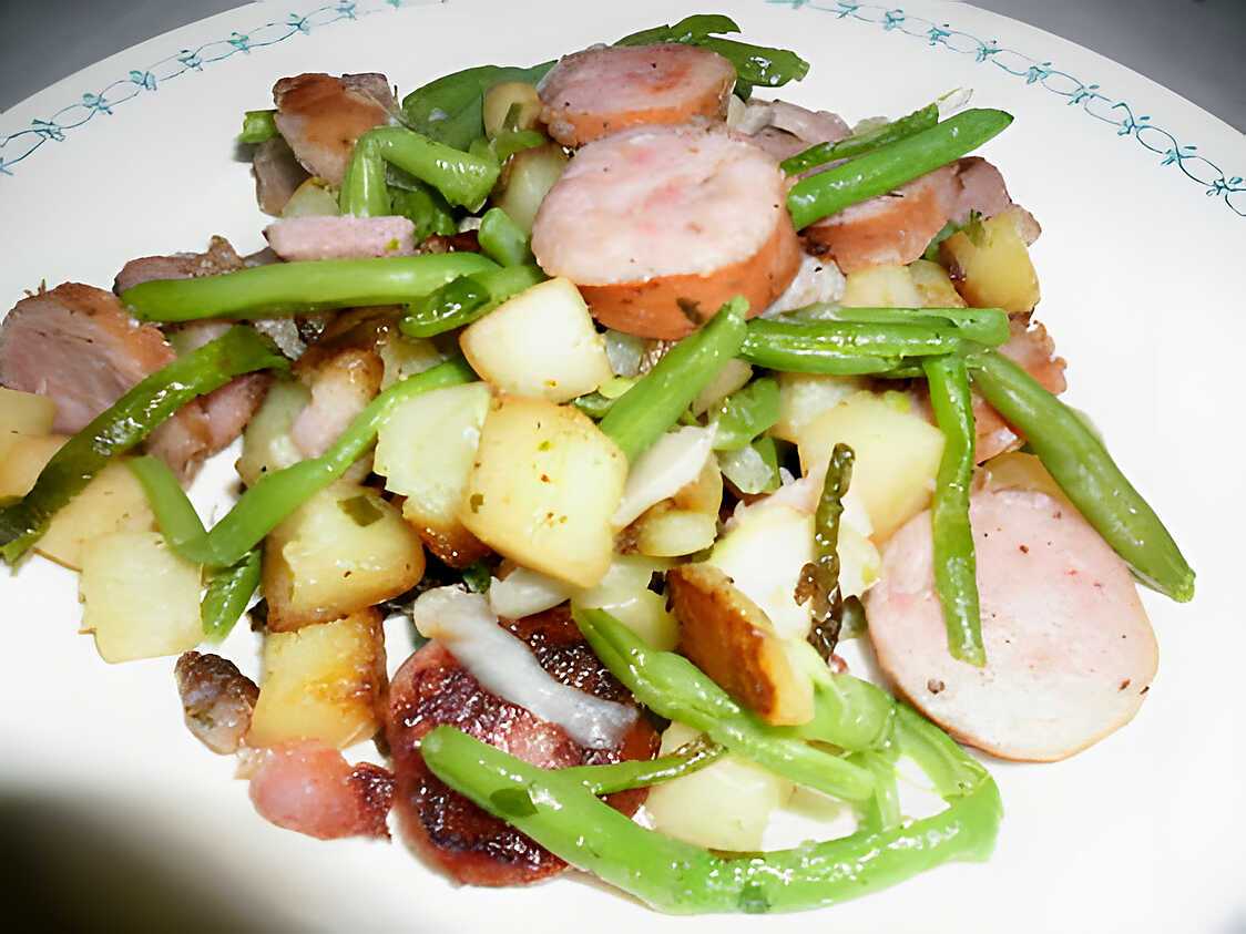 Recette de Poelée paysanne maison