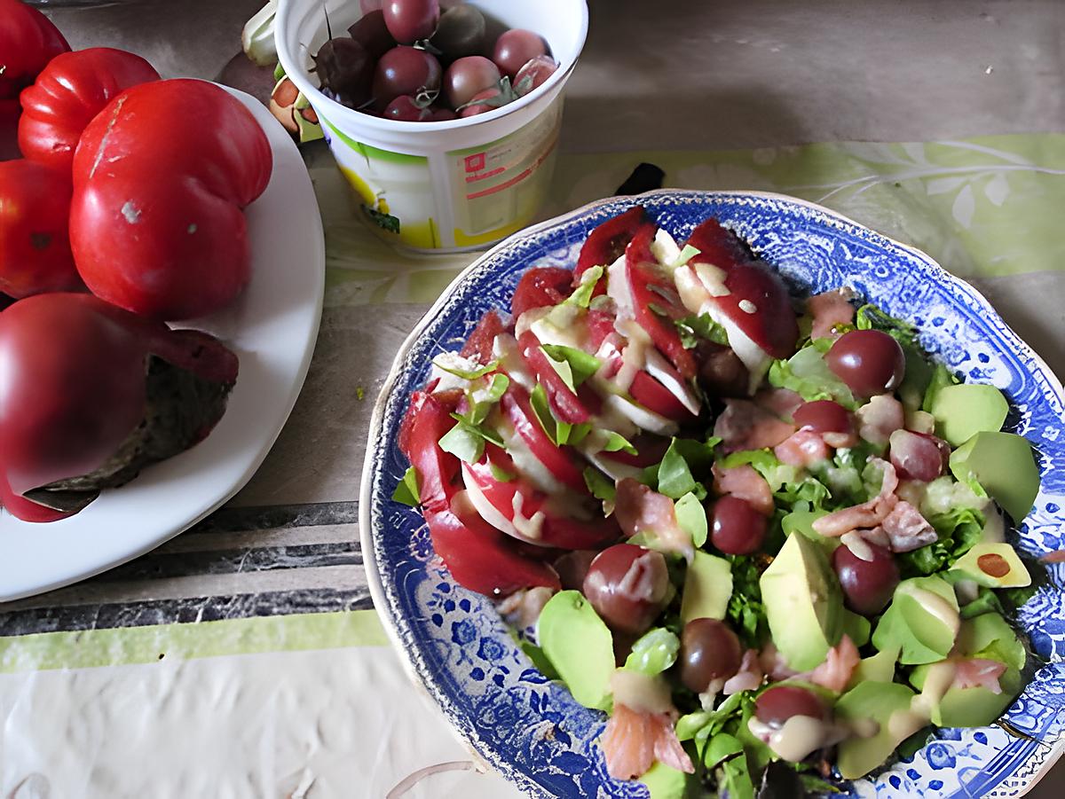 recette assiette tomate  mozarella ;;recette revisitée de jeanmerode  et ds le nord