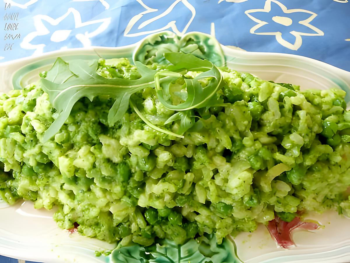 recette risotto tout vert