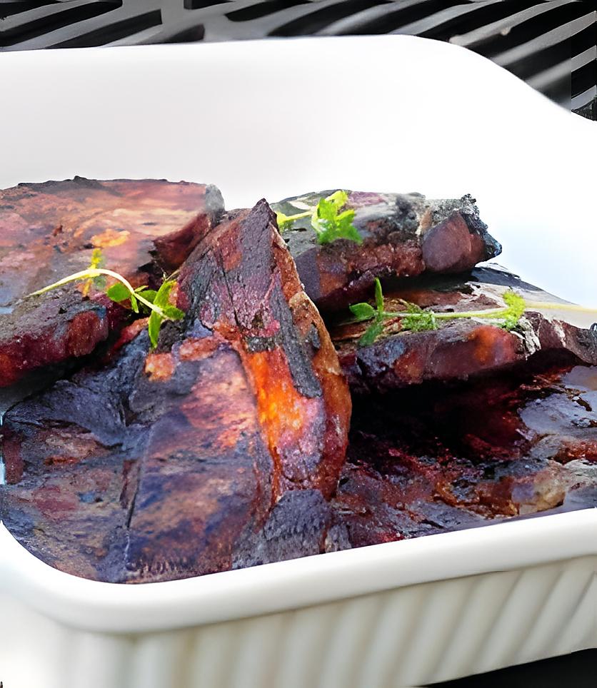 recette Côtes de porc marinées pour barbecue