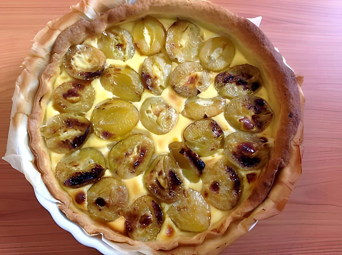 recette Tarte aux prunes