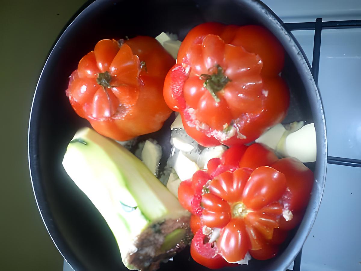 recette tomates et courgettes farcis un délice