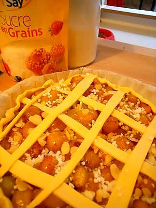 recette TARTE AUX MIRABELLES DE LORRAINE