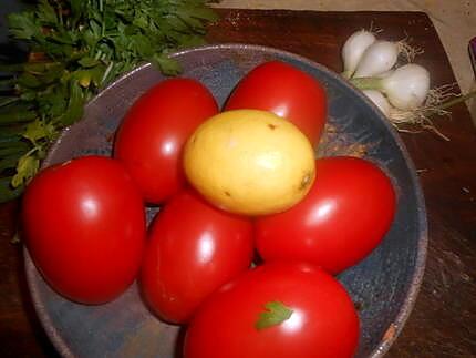 recette Tartare de tomates