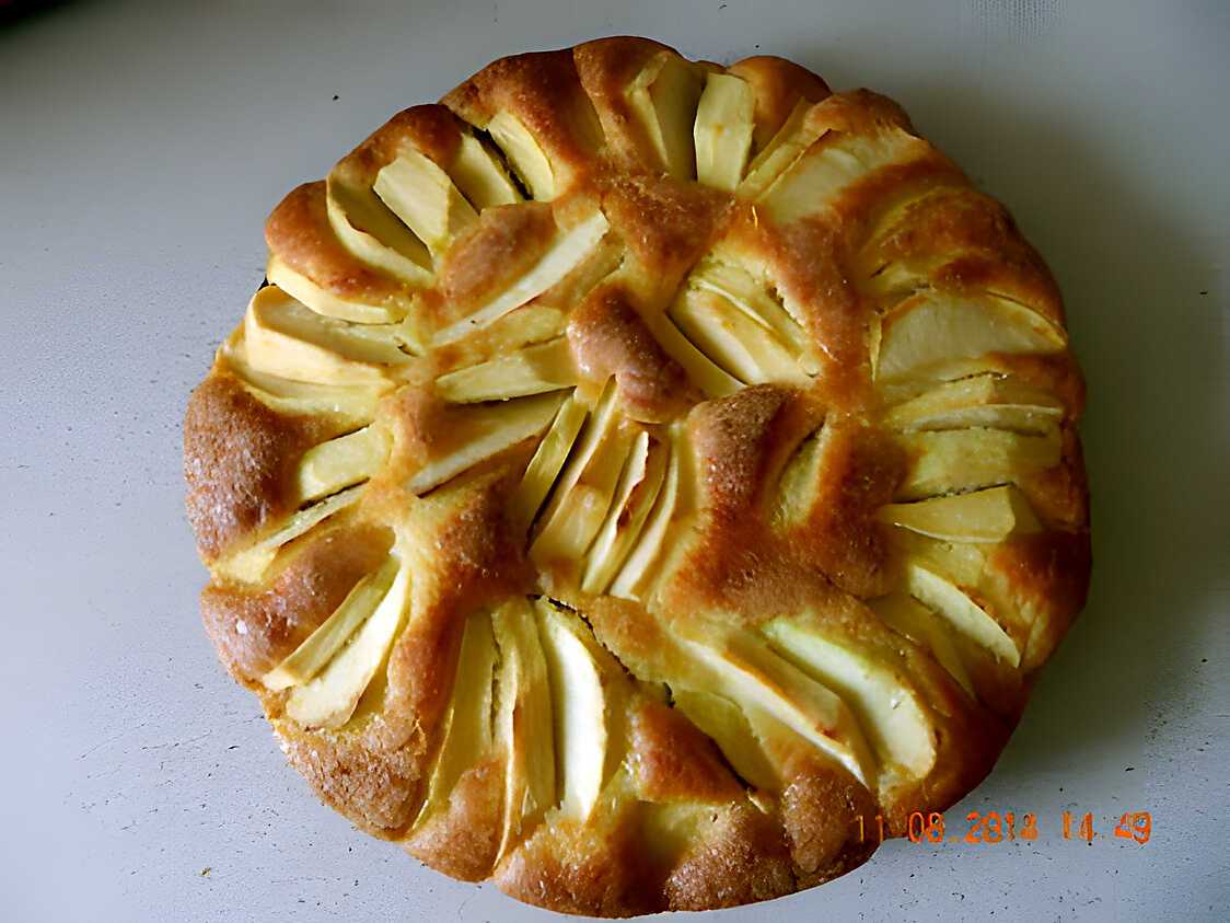 Recette de Gâteau pommes et mascarpone
