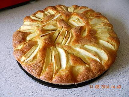 recette Gâteau pommes et mascarpone