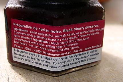 recette Magret de canard aux cerises noires et flambé à l'armagnac