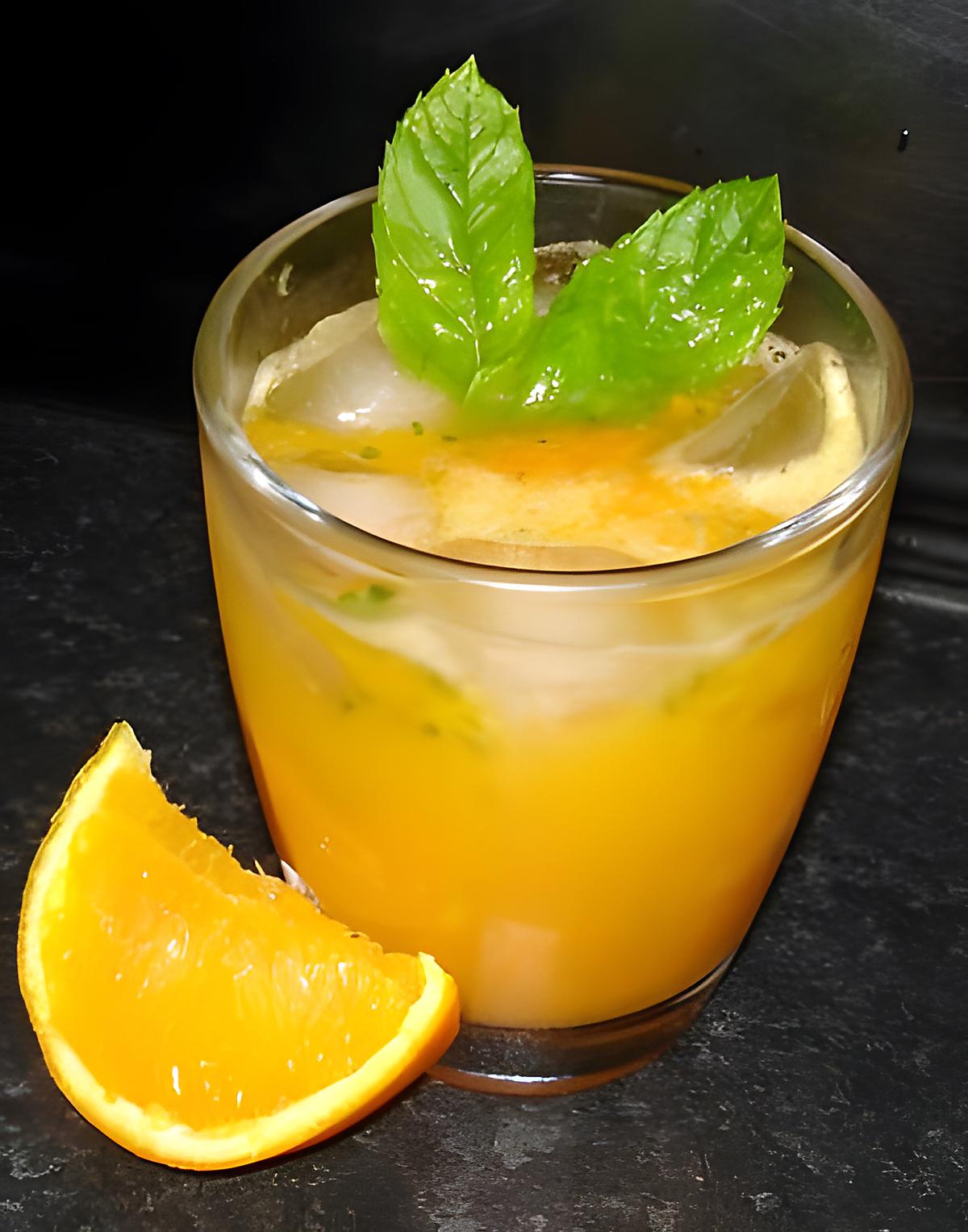 recette Cocktail de carotte à l'orange