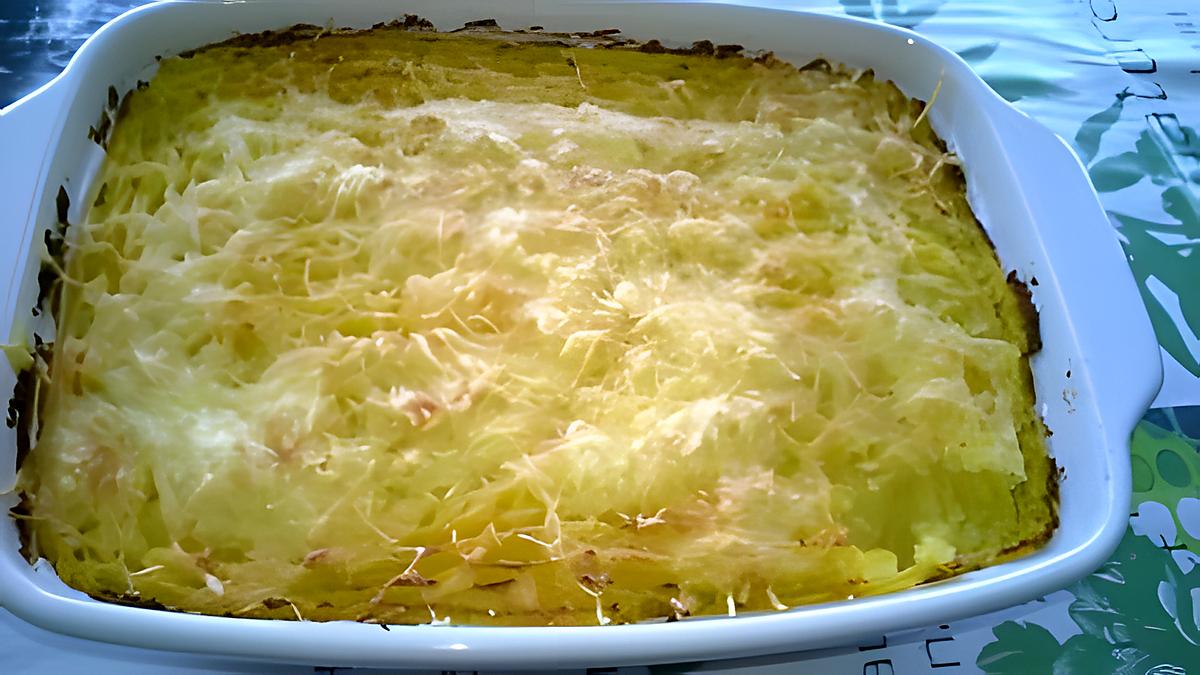 recette patidou en gratin